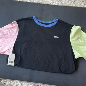 VANS multicolor t shirt 👚